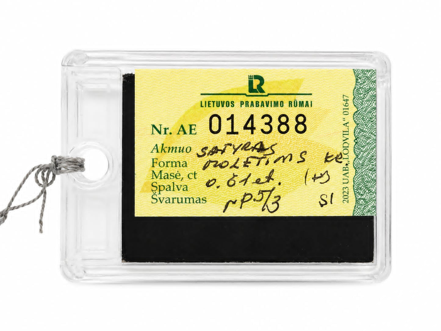Violetinis safyras